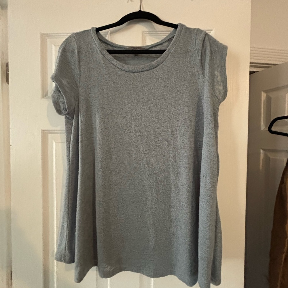 Women's light blue Top